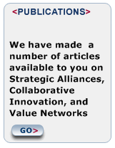 Publications  -- Strategic Alliances,  Collaborative Innovation,  Trust Building